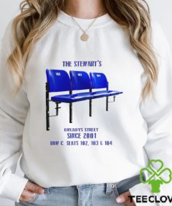The Stewart’s Gwladys Street Seats of Goodison shirt