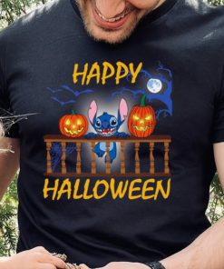 The Stitch And Pumkin Light Happy Halloween shirt 3 The Stitch And Pumkin Light Happy Halloween shirt