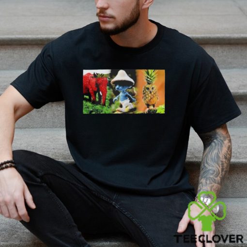 The Strawberry Elephant Smurf Cat Shirt