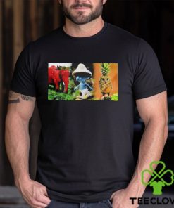 The Strawberry Elephant Smurf Cat Shirt