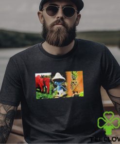 The Strawberry Elephant Smurf Cat Shirt