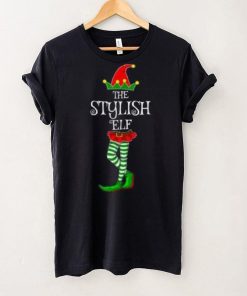 The Stylish Elf Family Matching Xmas Funny Idea Christmas Shirt