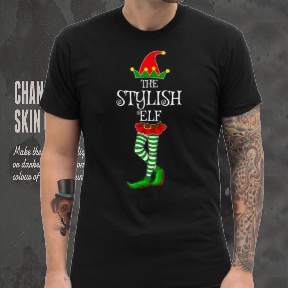 The Stylish Elf Family Matching Xmas Funny Idea Christmas Shirt The Stylish Elf Family Matching Xmas Funny Idea Christmas Shirt