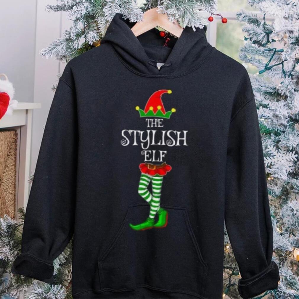 The Stylish Elf Family Matching Xmas Funny Idea Christmas Shirt The Stylish Elf Family Matching Xmas Funny Idea Christmas Shirt
