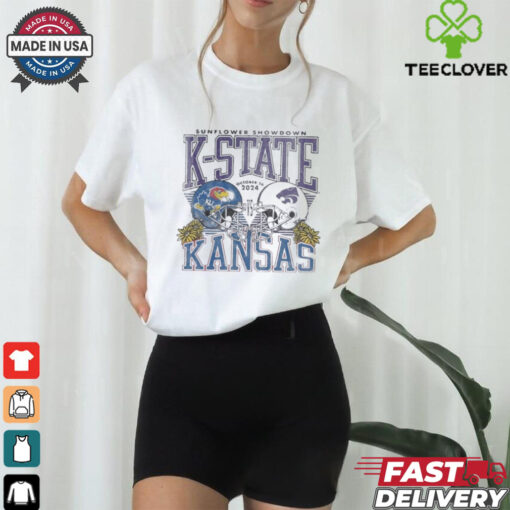 The Sunflower Showdown K State Wildcats Vs Kansas Jayhawks October 26, 2024 Shirt