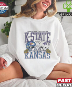 The Sunflower Showdown K State Wildcats Vs Kansas Jayhawks October 26, 2024 Shirt
