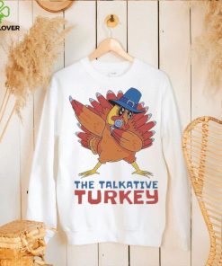 The Talkative Turkey Dabbing Thanksgiving Shirt
