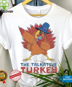 The Talkative Turkey Dabbing Thanksgiving Shirt