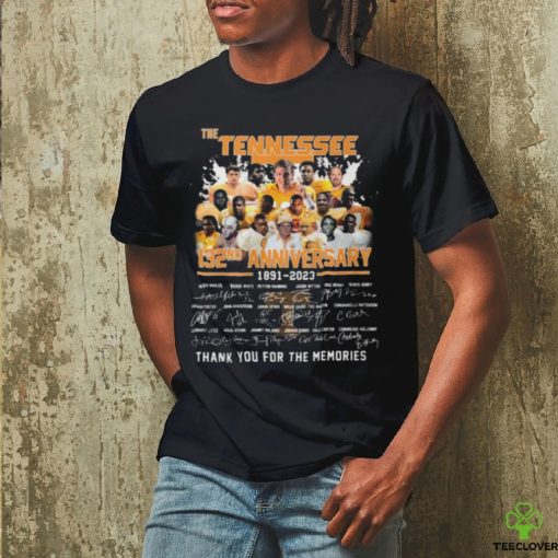 The Tennessee 132 Anniversary 1891 2023 Thank You For The Memories T  Shirt