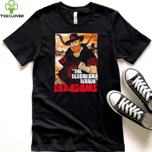 The Texarkana Terror Oxx Adams professional wrestler cartoon shirt
