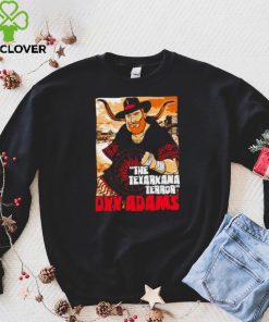 The Texarkana Terror Oxx Adams professional wrestler cartoon shirt