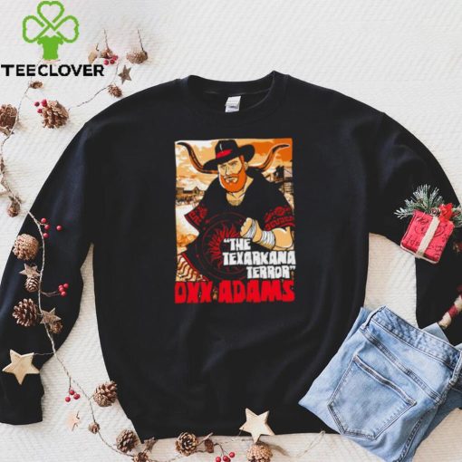 The Texarkana Terror Oxx Adams professional wrestler cartoon shirt