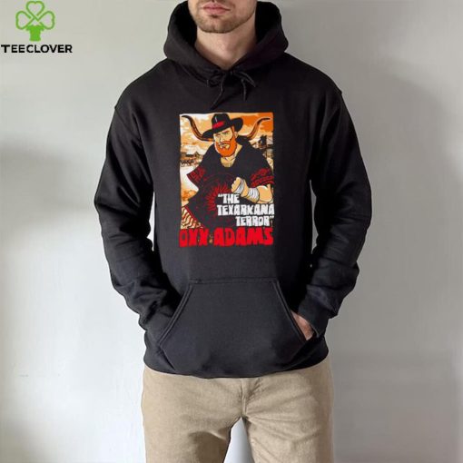 The Texarkana Terror Oxx Adams professional wrestler cartoon shirt