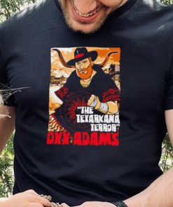The Texarkana Terror Oxx Adams professional wrestler cartoon shirt