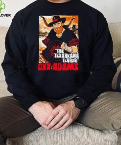 The Texarkana Terror Oxx Adams professional wrestler cartoon shirt