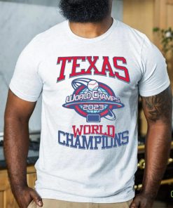 The Texas 2023 Champ Throwbacks World Champs shirt