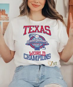 The Texas 2023 Champ Throwbacks World Champs shirt