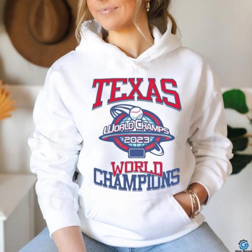 The Texas 2023 Champ Throwbacks World Champs shirt
