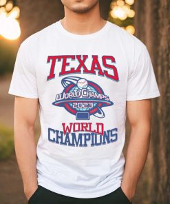 The Texas 2023 Champ Throwbacks World Champs shirt