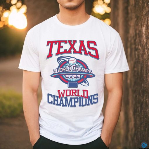 The Texas 2023 Champ Throwbacks World Champs shirt