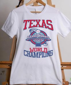 The Texas 2023 Champ Throwbacks World Champs shirt