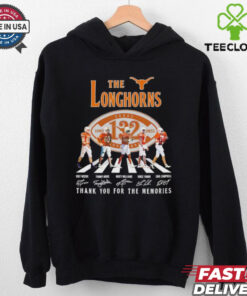 The Texas Longhorns 132nd Anniversary 1893 2025 abbey road signatures shirt