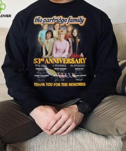 The The Partridge Family 53rd Anniversary Thank You For The Memories Shirt 4 The The Partridge Family 53rd Anniversary Thank You For The Memories Shirt
