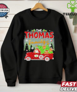 The Thomas Family Christmas Matching Pajamas Group 2024 Shirt