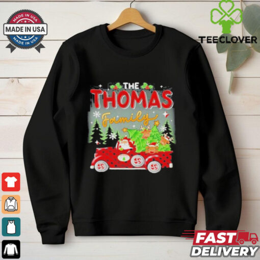The Thomas Family Christmas Matching Pajamas Group 2024 Shirt