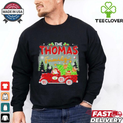 The Thomas Family Christmas Matching Pajamas Group 2024 Shirt