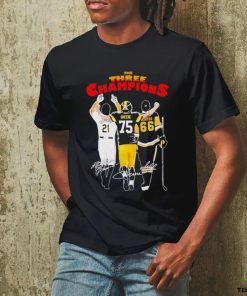The Three Champions Roberto Clemente Kevin Greene and Mario Lemieux shirt