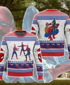 The Three Spider Man Ugly Sweater