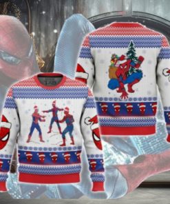 The Three Spider Man Ugly Sweater