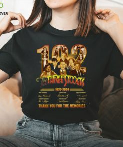 The Three Stooges 102th Anniversary 1922 – 2024 Thank You For The Memories T Shirt