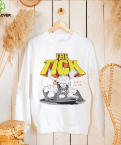 The Tick Superhero Parody Sewer Urchin Character With Logotype 1994 Tv Series shirt