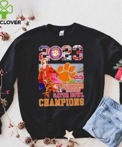 The Tiger mascot Clemson Tigers 2023 Gator Bowl Champions hoodie, sweater, longsleeve, shirt v-neck, t-shirt