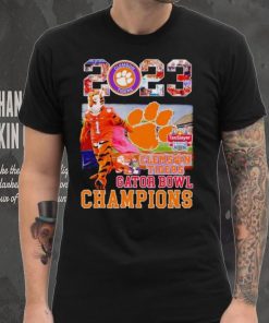 The Tiger mascot Clemson Tigers 2023 Gator Bowl Champions hoodie, sweater, longsleeve, shirt v-neck, t-shirt