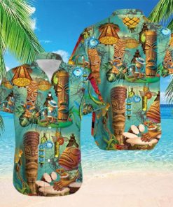 The Tiki Bar Is Open Hawaiian Shirt