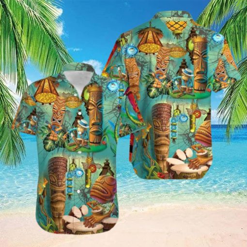 The Tiki Bar Is Open Hawaiian Shirt