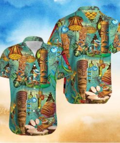 The Tiki Bar Is Open Hawaiian Shirt