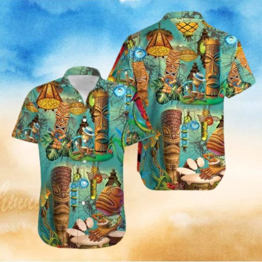The Tiki Bar Is Open Hawaiian Shirt
