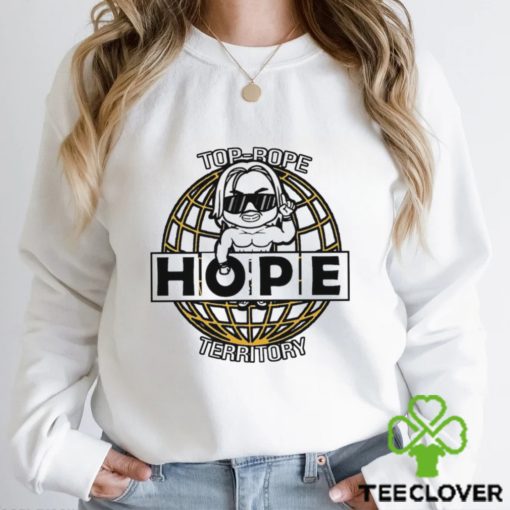The Top Rope Territory logo shirt