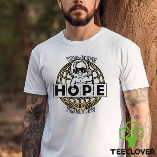 The Top Rope Territory logo shirt