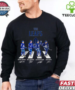 The Toronto Maple Leafs abbey road signatures shirt