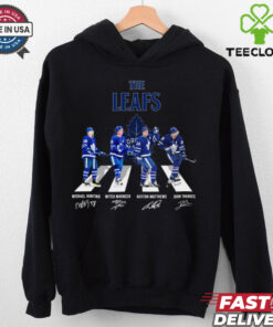 The Toronto Maple Leafs abbey road signatures shirt