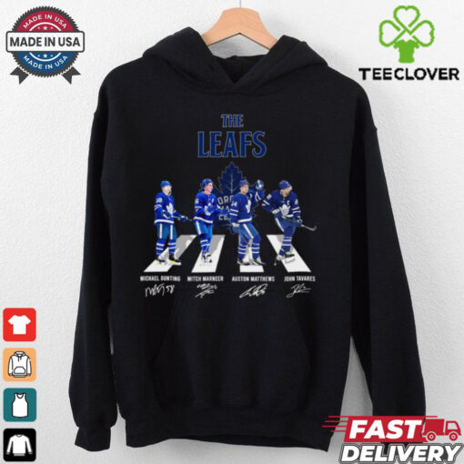The Toronto Maple Leafs abbey road signatures shirt