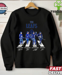The Toronto Maple Leafs abbey road signatures shirt
