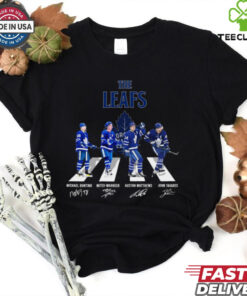 The Toronto Maple Leafs abbey road signatures shirt