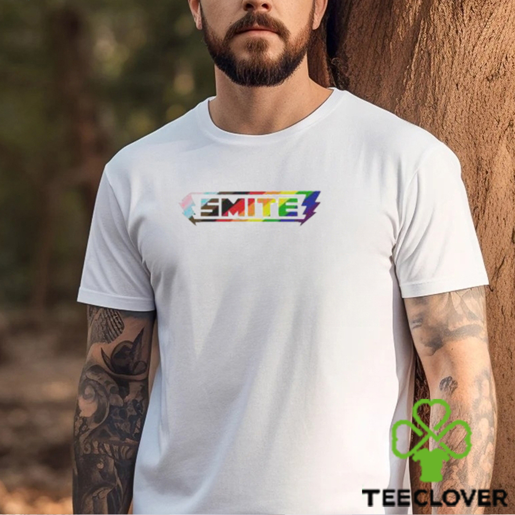 The Trevor Project Smite Pride Shirt The Trevor Project Smite Pride Shirt