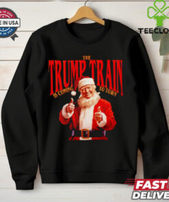 The Trump train is coming to town Christmas shirt
